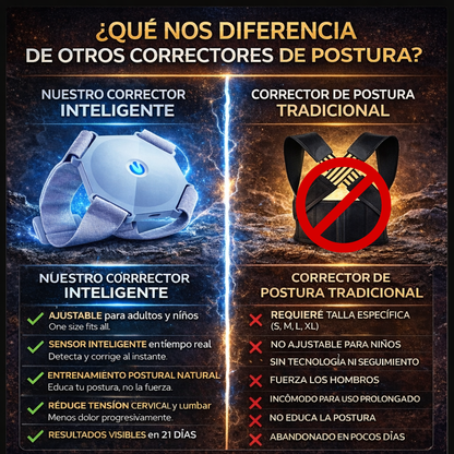 Corrector de Postura Inteligente Con Sensor