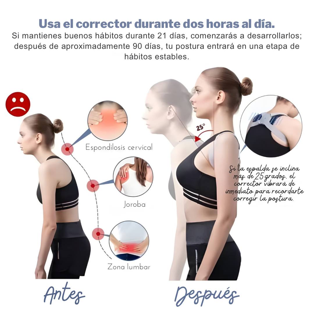Corrector de Postura Inteligente Con Sensor